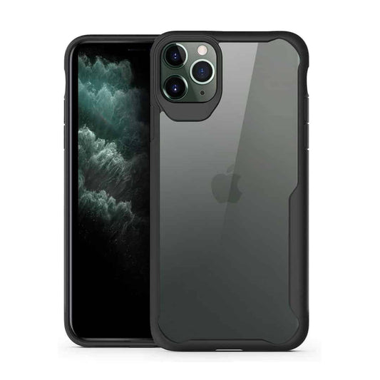 Shockproof Bumper Case with Scratch Proof Glossy Clear Back