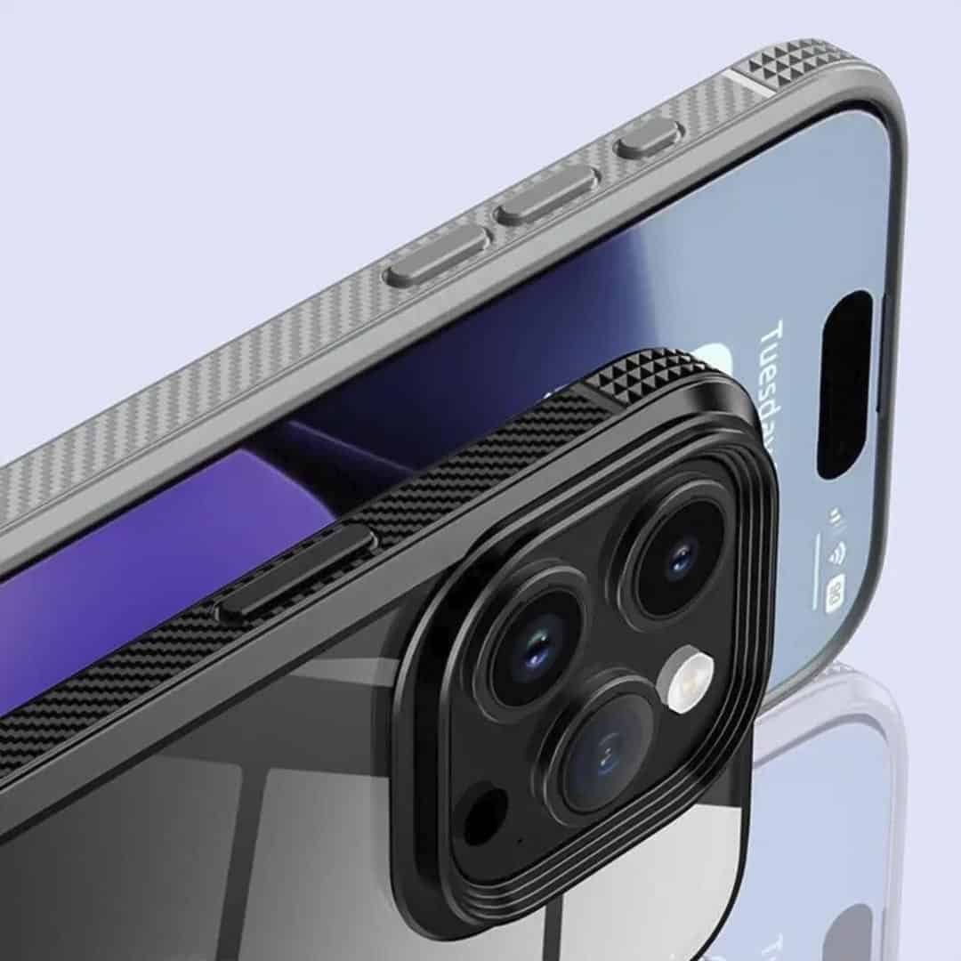 Gripp Carbon Fibre Clear Case