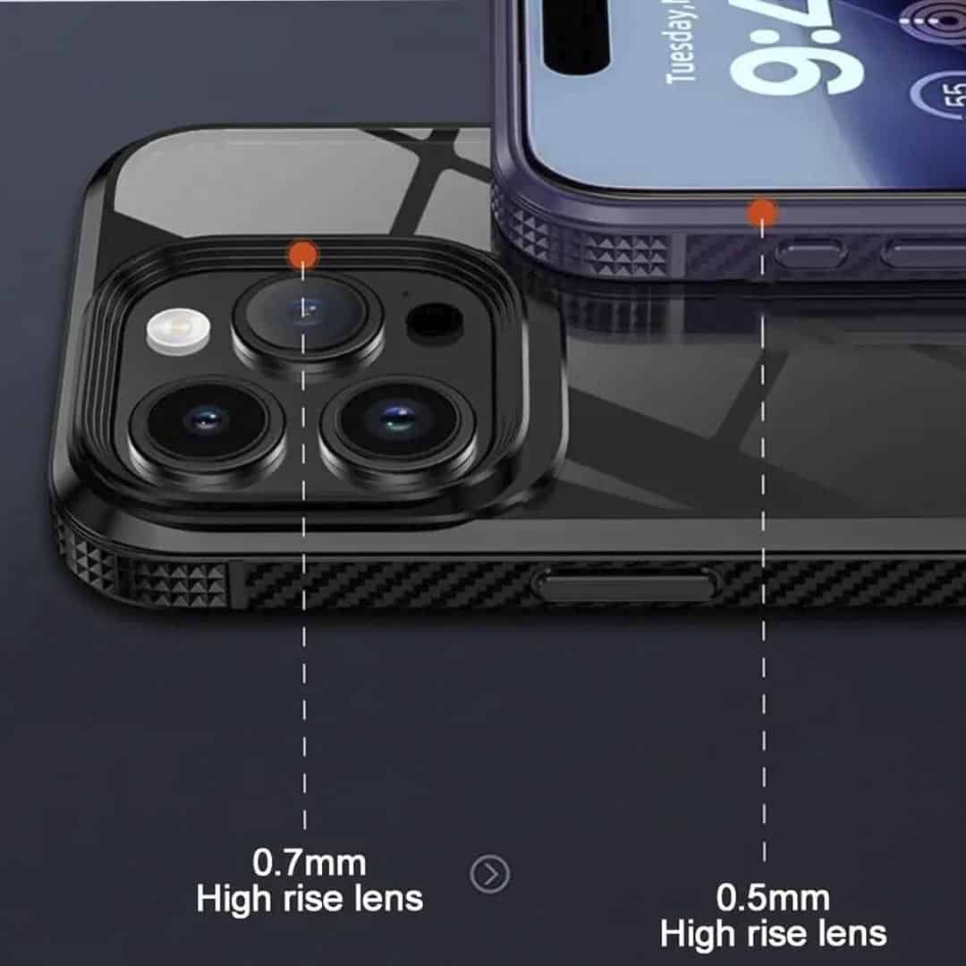 Gripp Carbon Fibre Clear Case