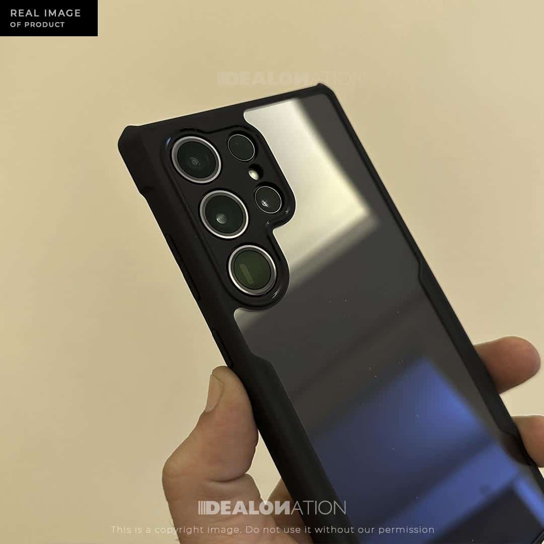 XUNND Ultra HD Clear Case with Camera Protection Holes