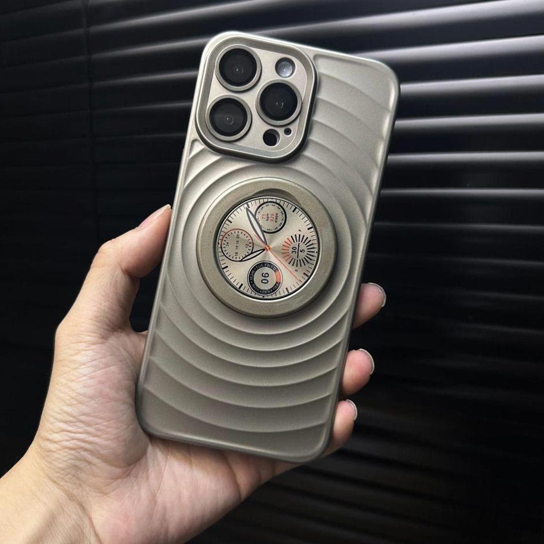 3D Wave Luxury Magnetic Bracket Case