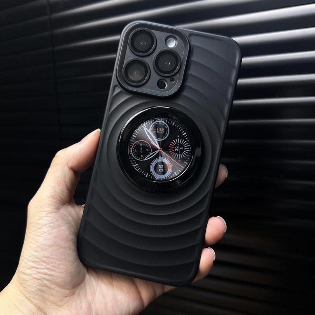 3D Wave Luxury Magnetic Bracket Case