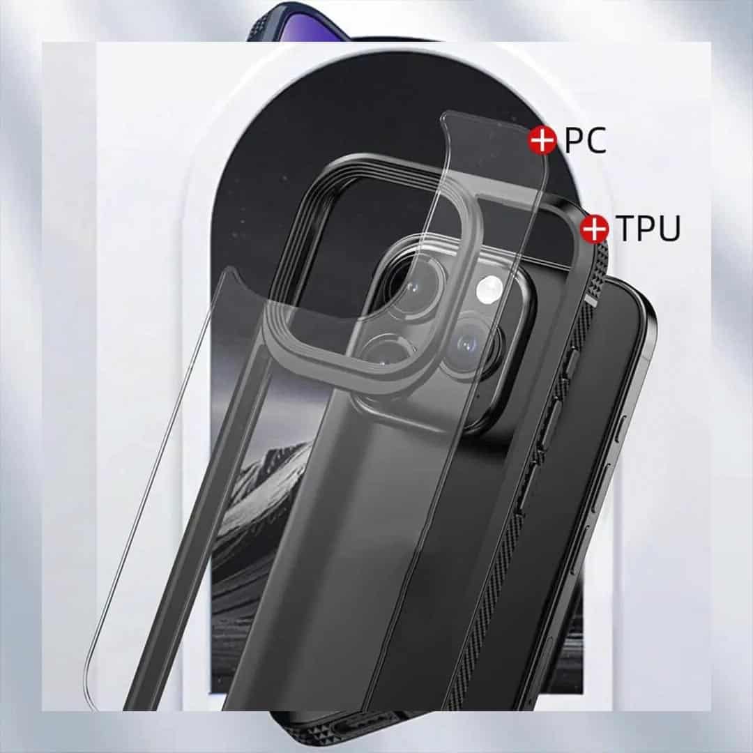 Gripp Carbon Fibre Clear Case