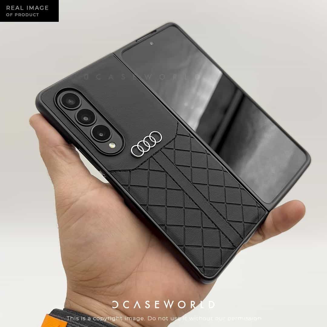 Motor Sports Premium Leather Case Z Fold Series