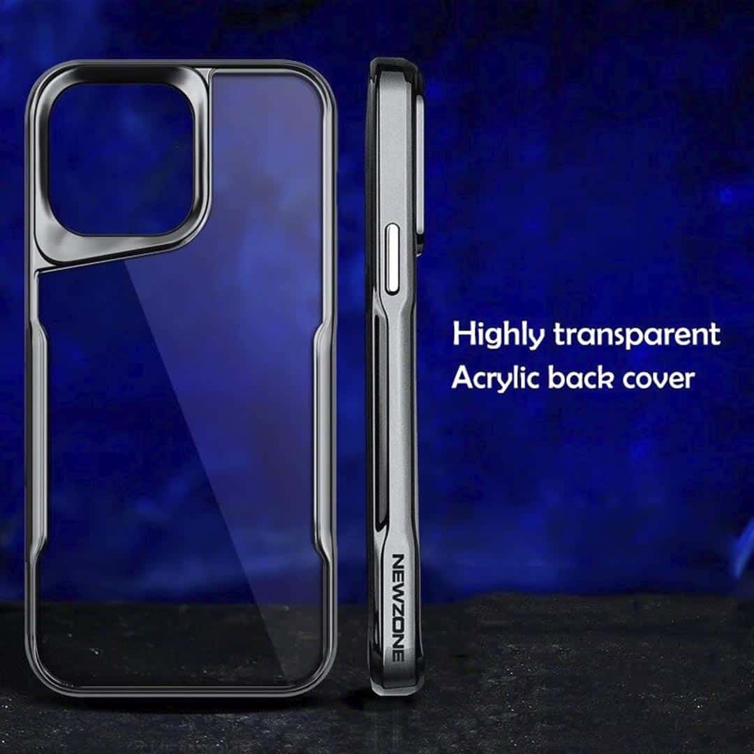 Armor Plating Clear Protection Case
