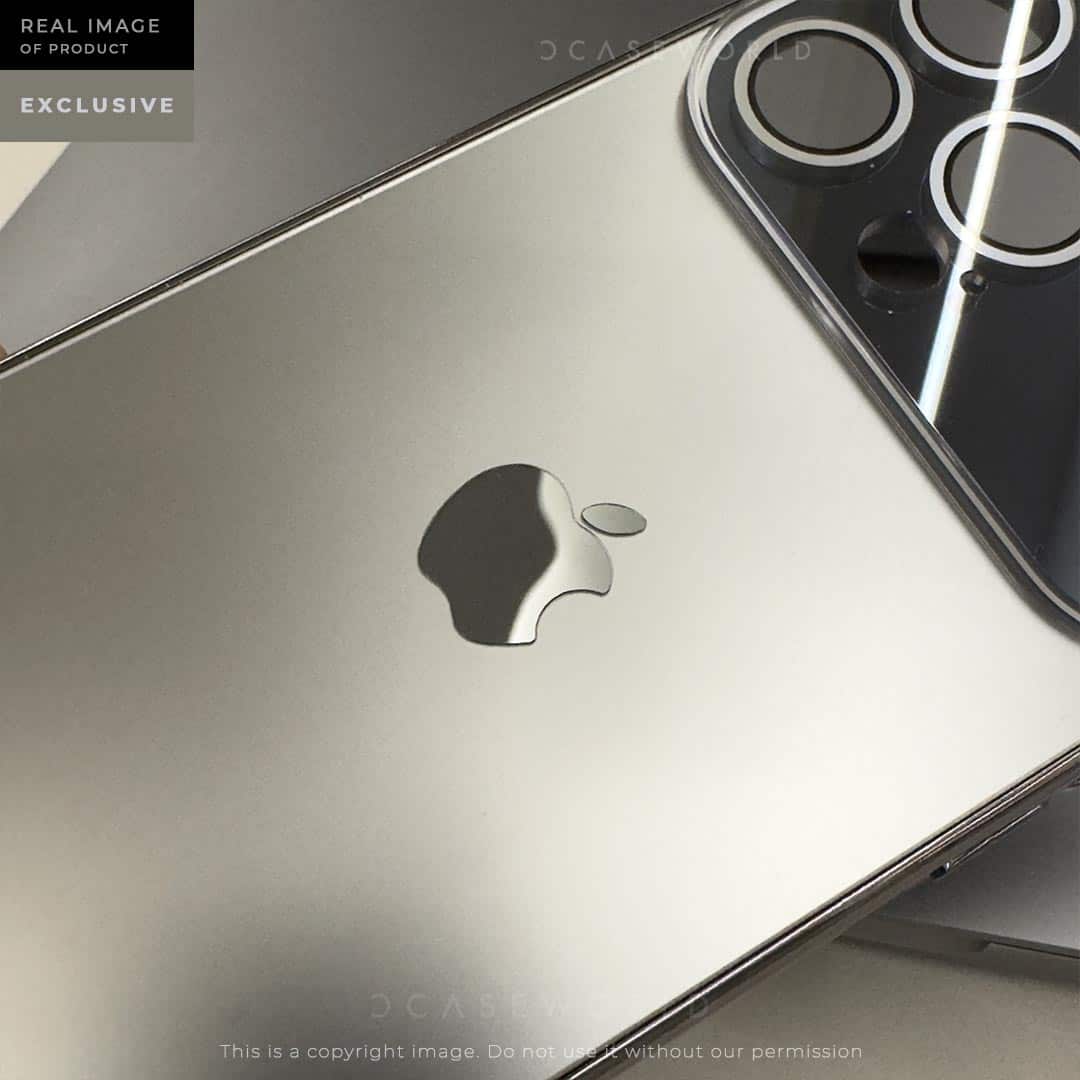 Premium Matte Case with Glossy Sides with Camera Lens - Titanium Grey