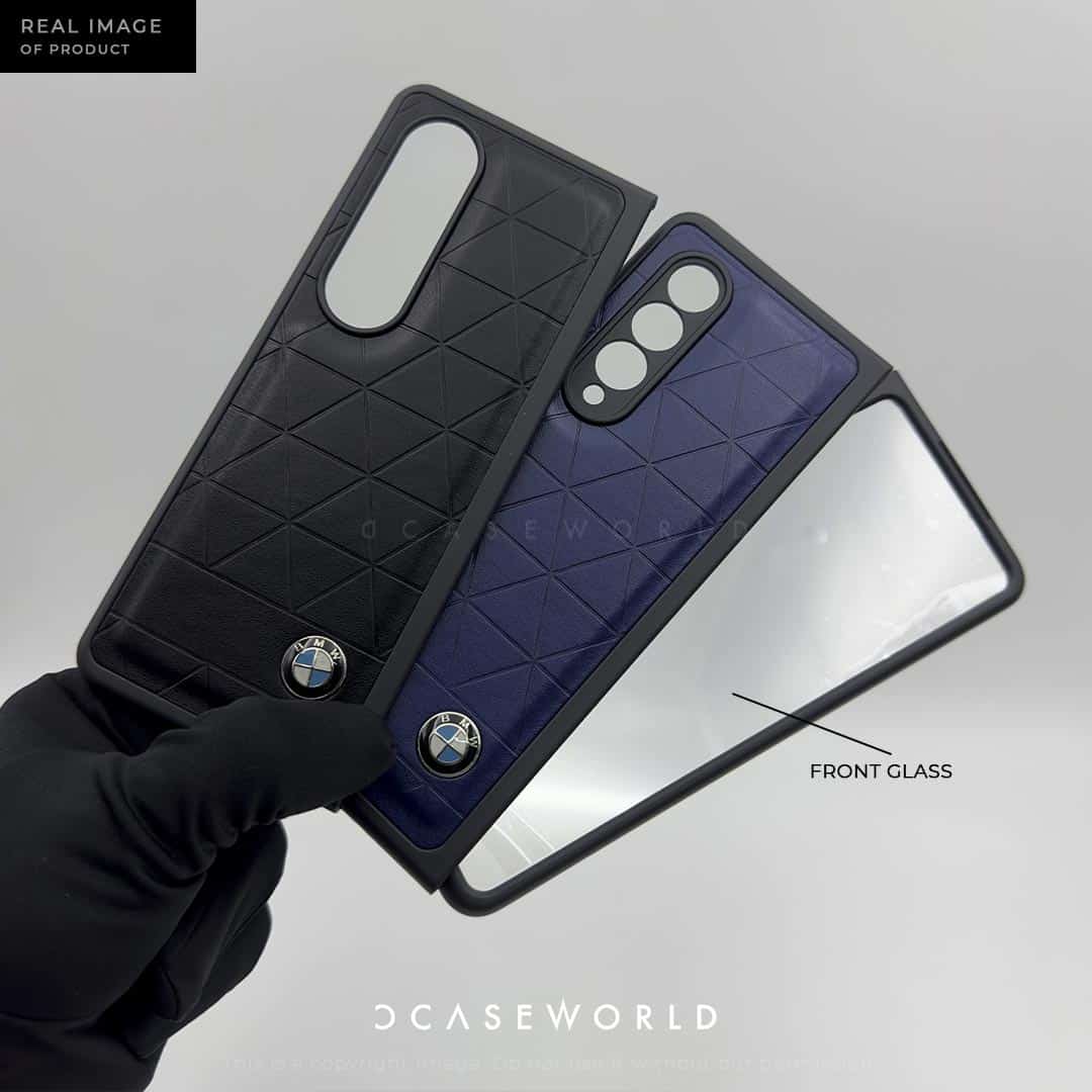 Signature Leather Case With Front Glass