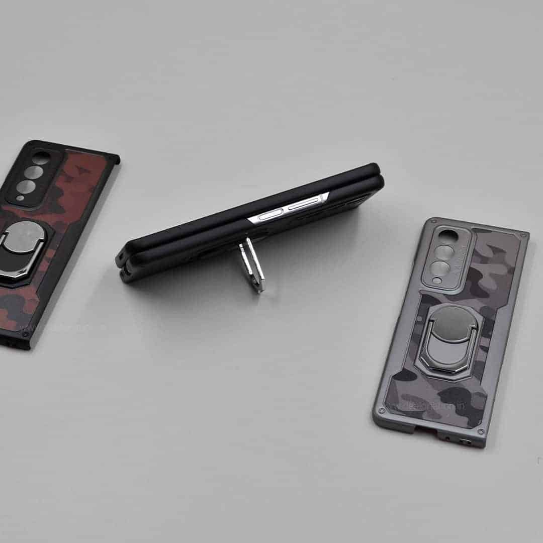 Metal Bracket Back Stand Case Z Fold 3
