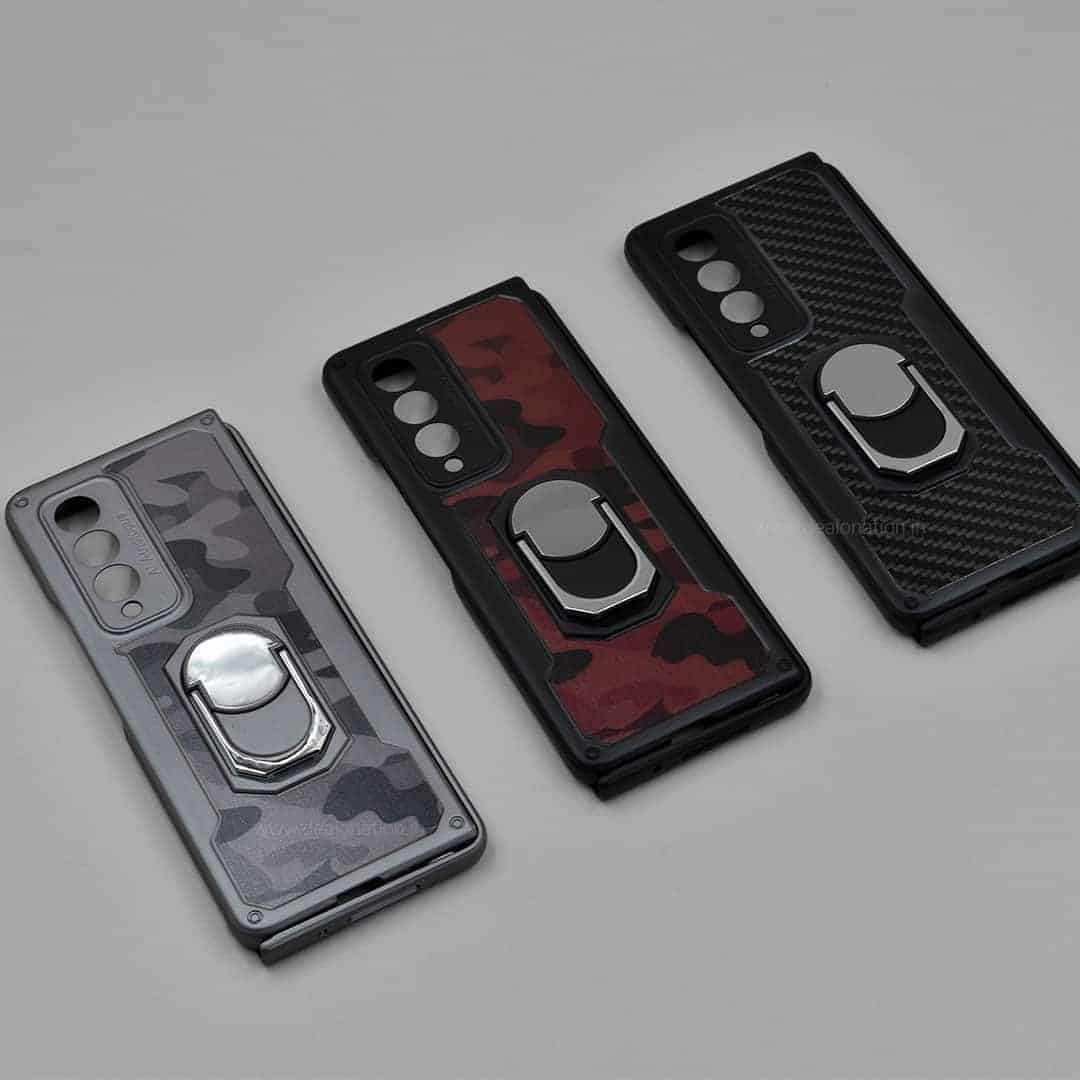 Metal Bracket Back Stand Case Z Fold 3