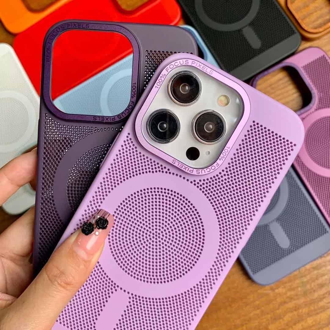 Dotted Candy Colors MagSafe PolyCarbonate Slim Case