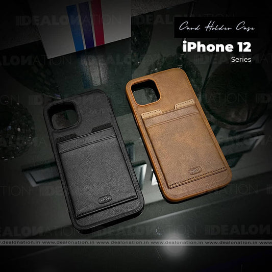 Leather Card Holder Case With Stand