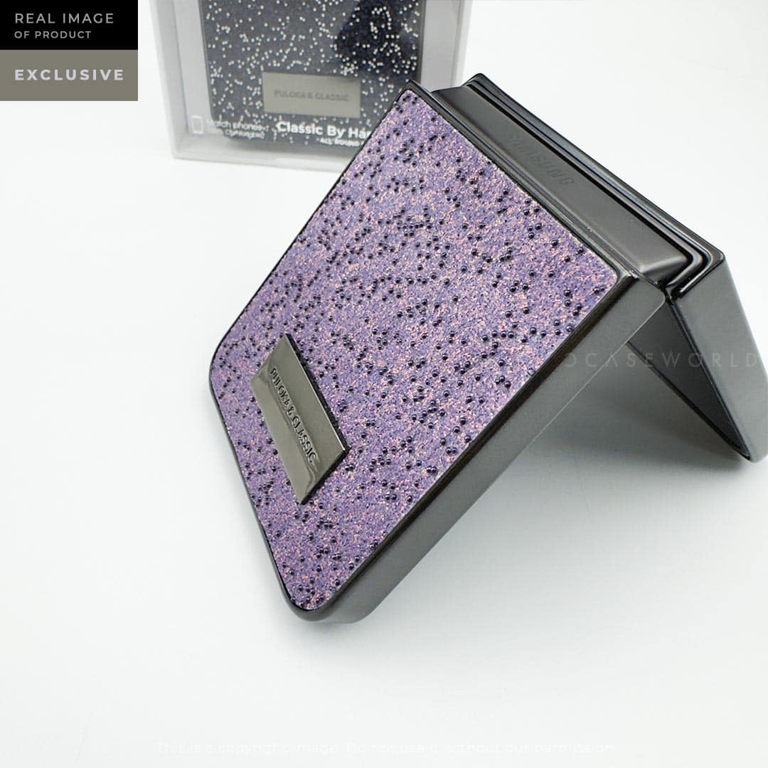 Classic Handcraft Shimmery Case - Z Flip 5
