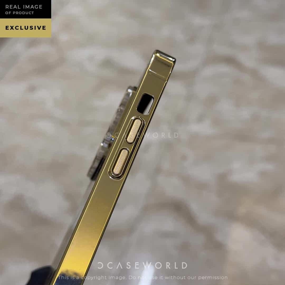 Luxury Gold Case with Lens Guard