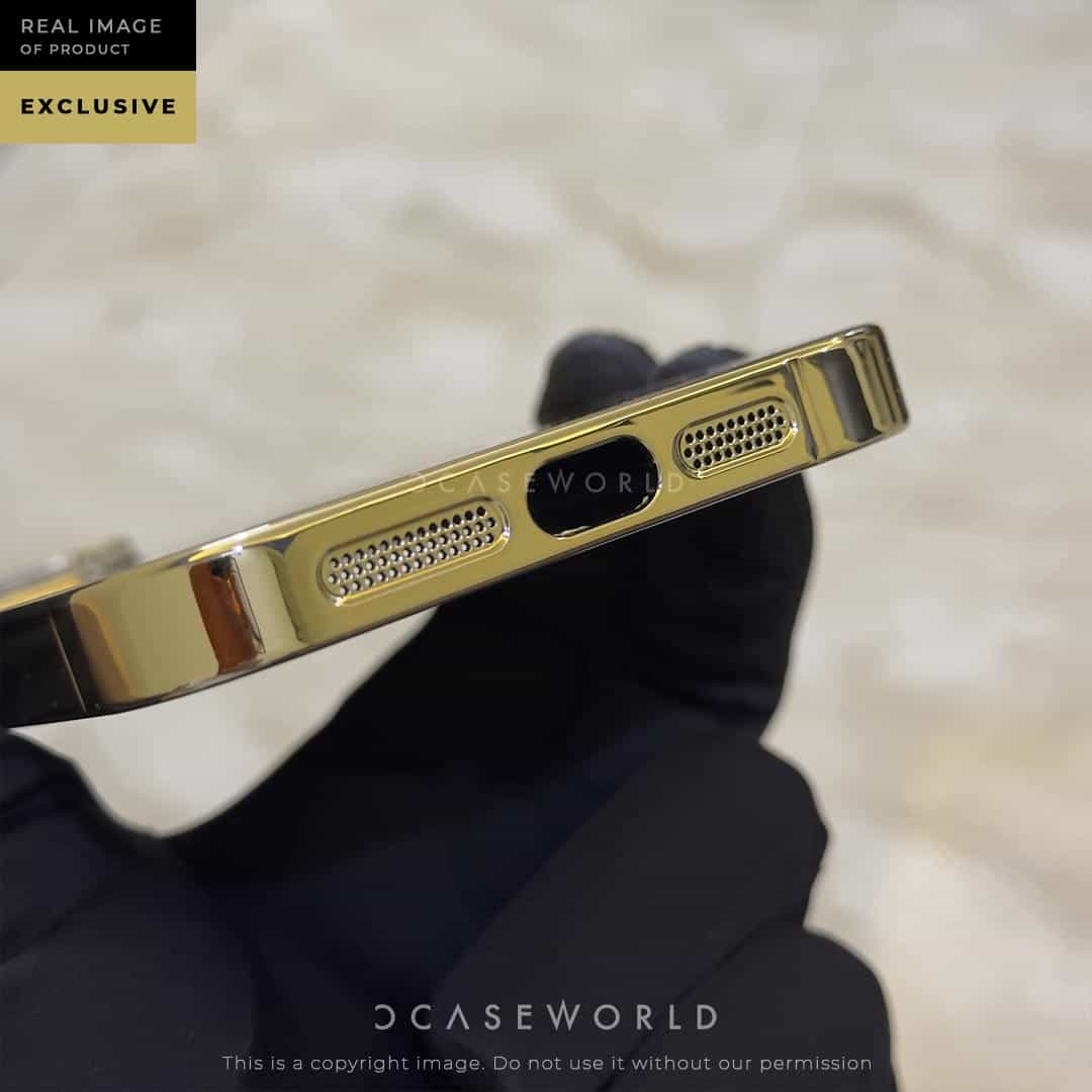 Luxury Gold Case with Lens Guard