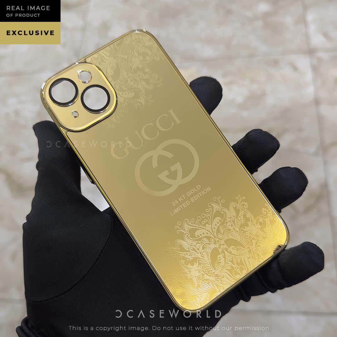 Luxury Gold Case with Lens Guard