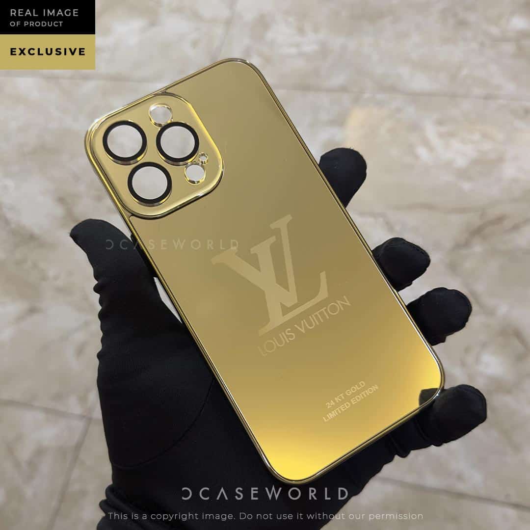 Luxury Gold Case with Lens Guard