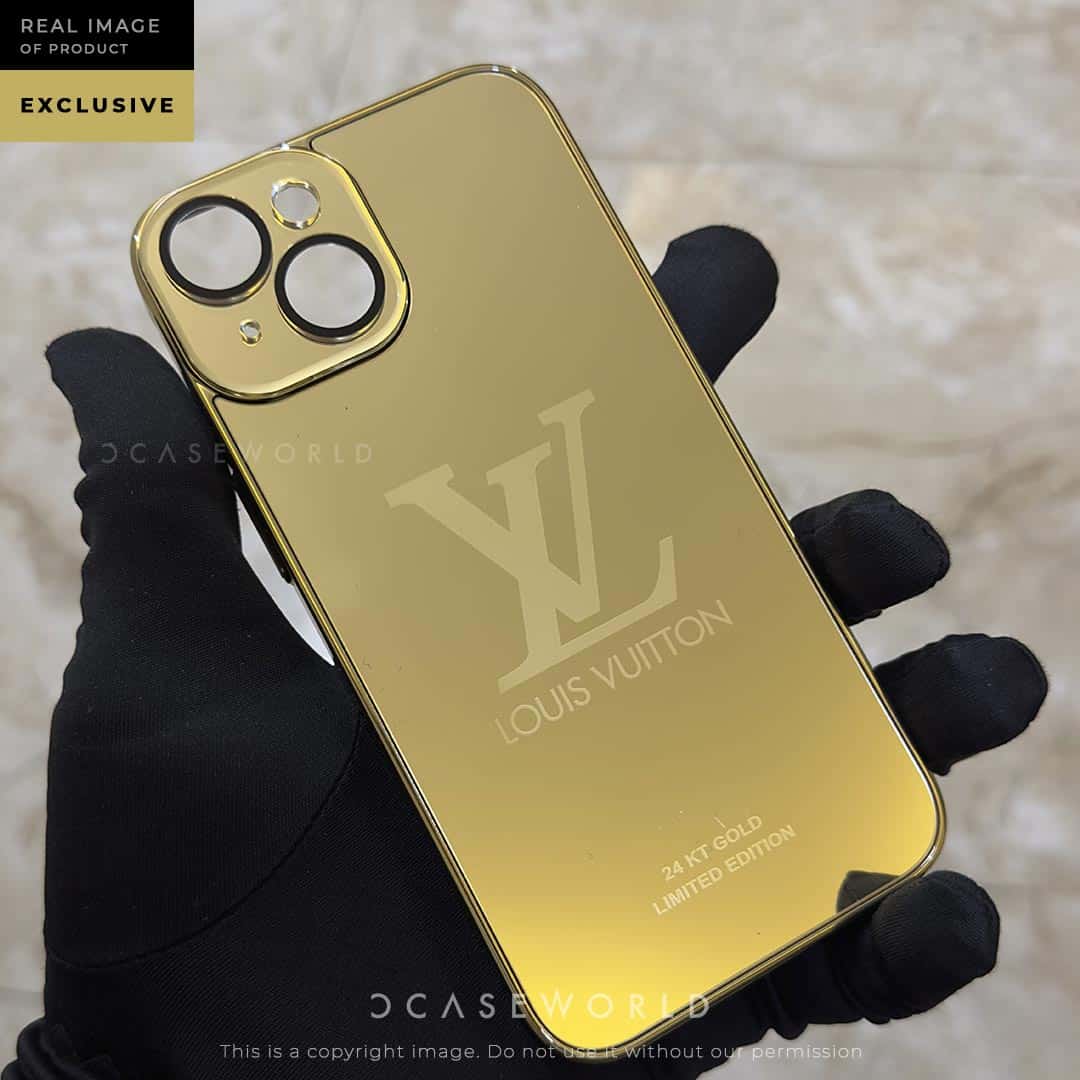 Luxury Gold Case with Lens Guard