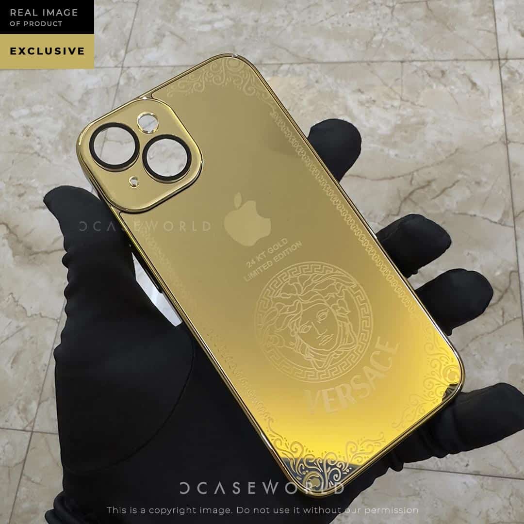 Luxury Gold Case with Lens Guard