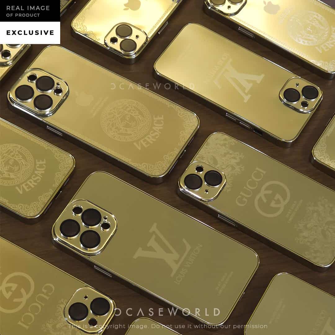 Luxury Gold Case with Lens Guard