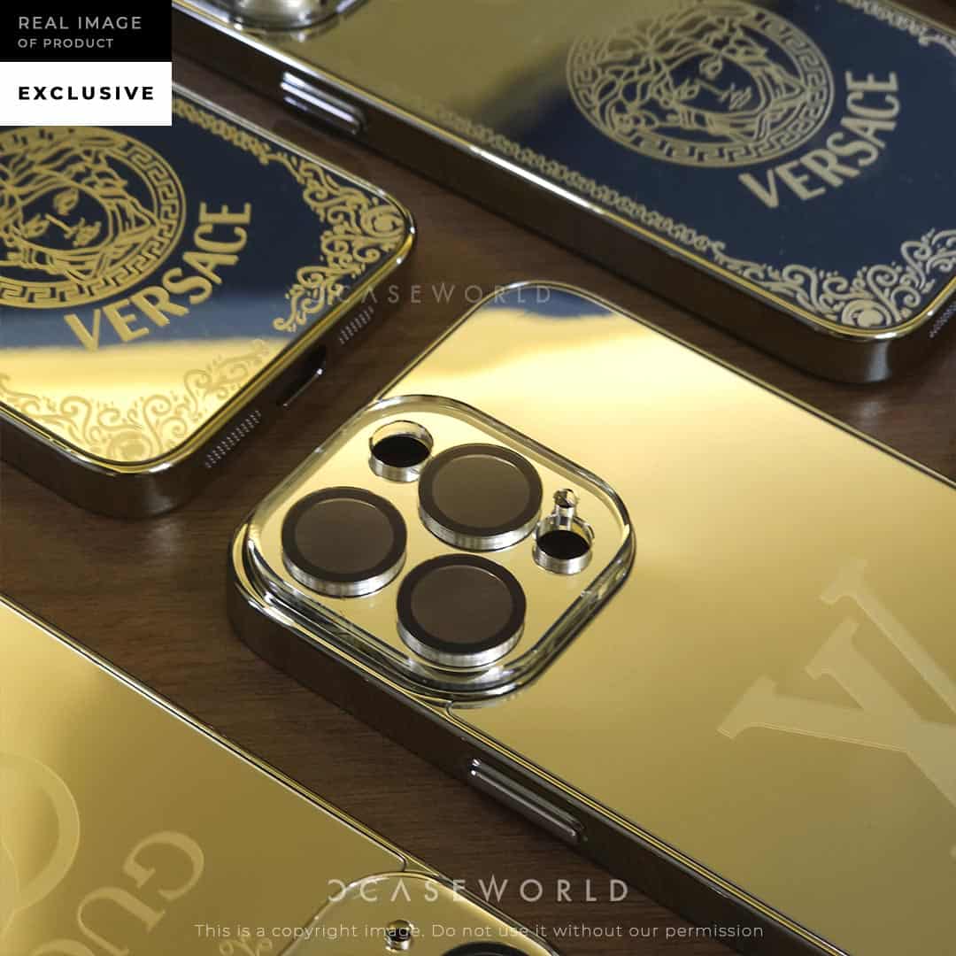 Luxury Gold Case with Lens Guard