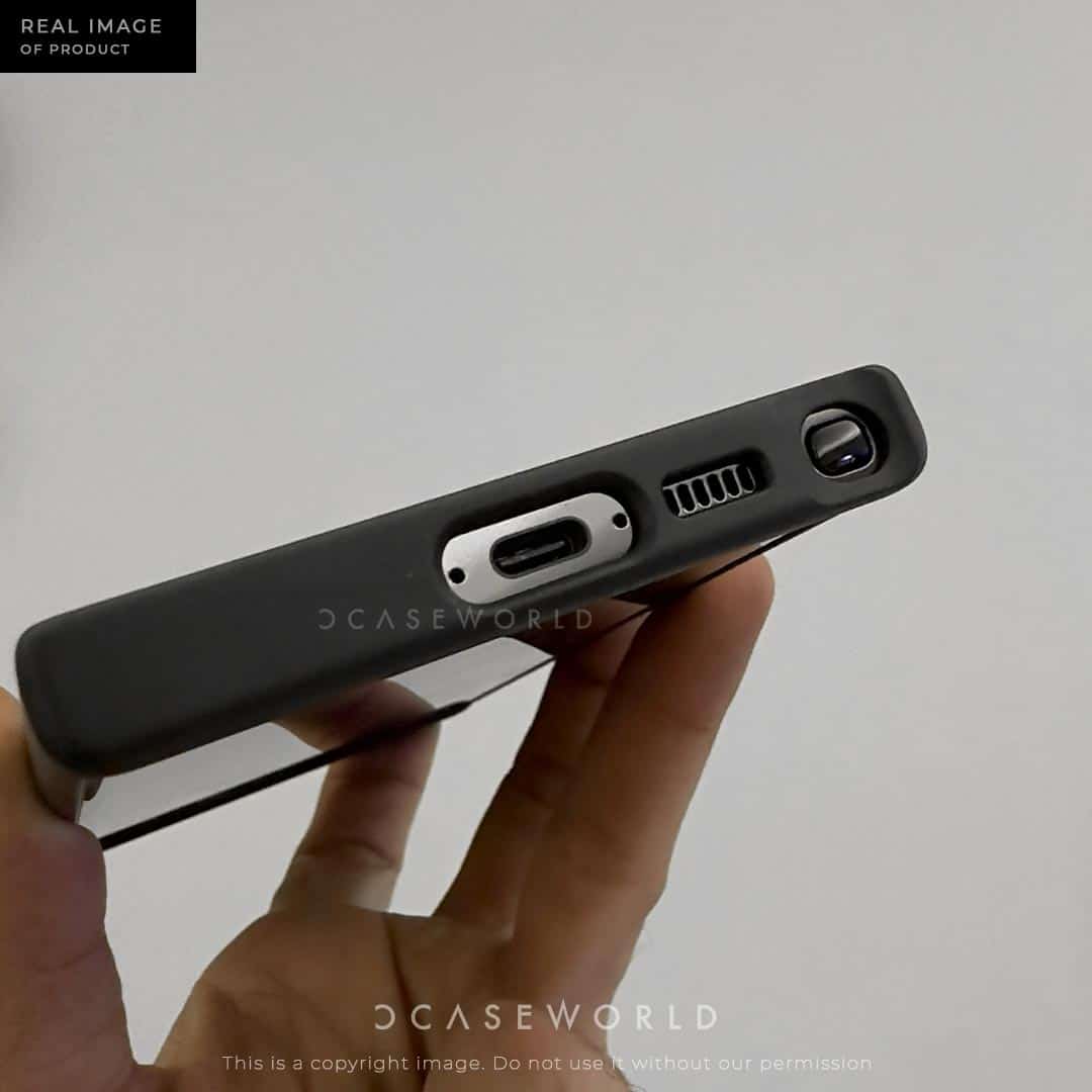 Premium Clear Back With Metal Chrome Camera Ring