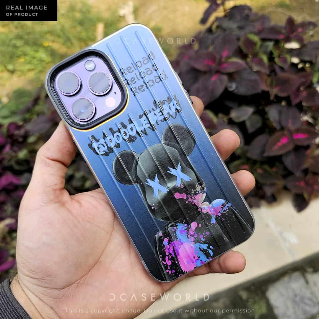 Doodle Bear Trolly Pattern Case