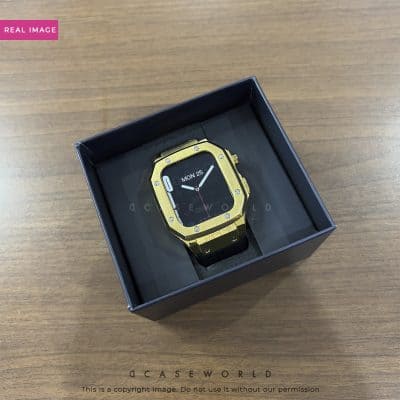 Luxury Stainless Steel Case with Silicon Strap (44-45MM)