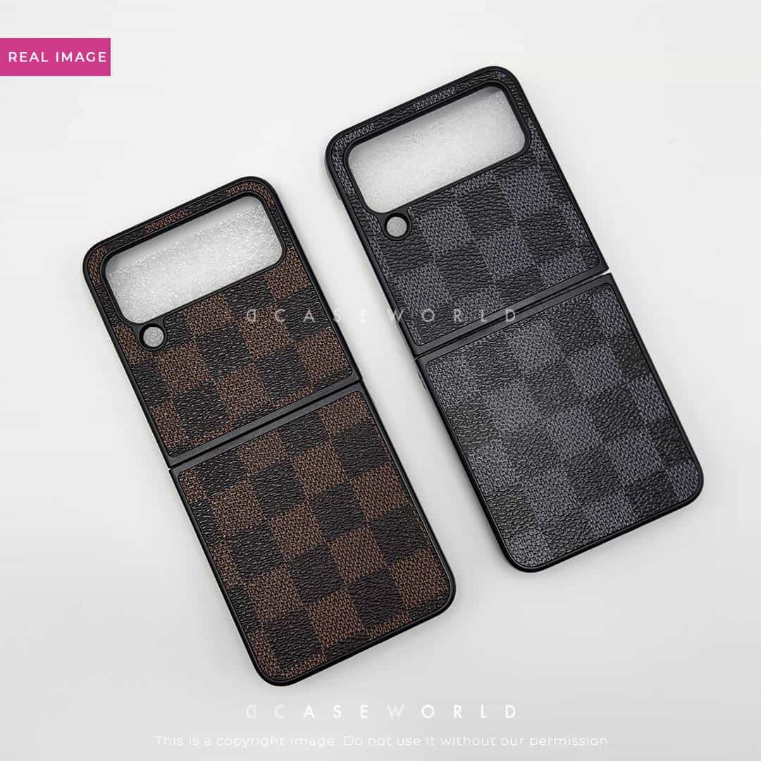 Check Pattern Luxury Case For Flip - 4