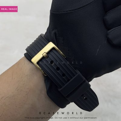 Luxury Stainless Steel Case with Silicon Strap (44-45MM)