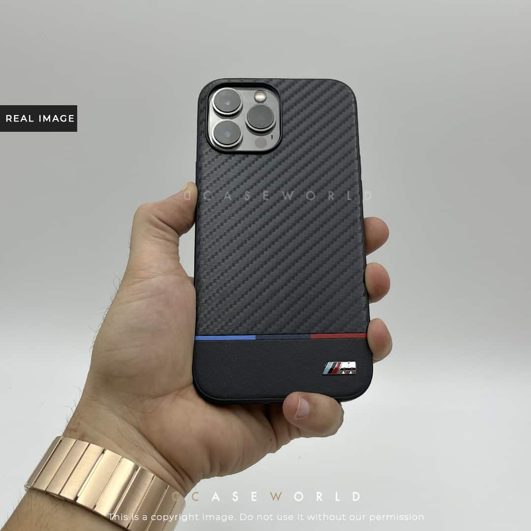 Carbon Fibre M Series Premium Leather Case