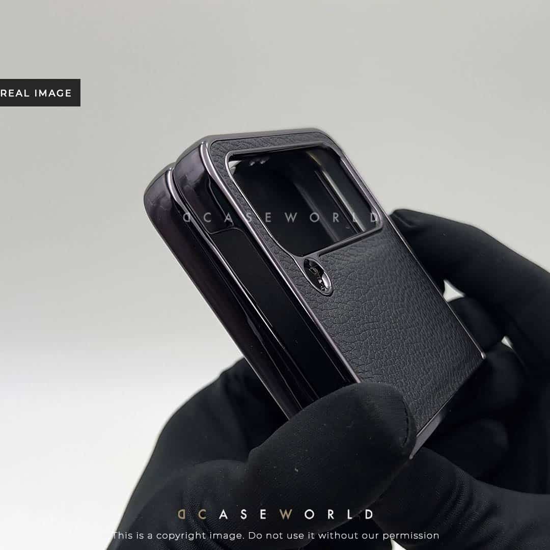 PREMIUM GRAINY LEATHER CASE FOR FILP 4