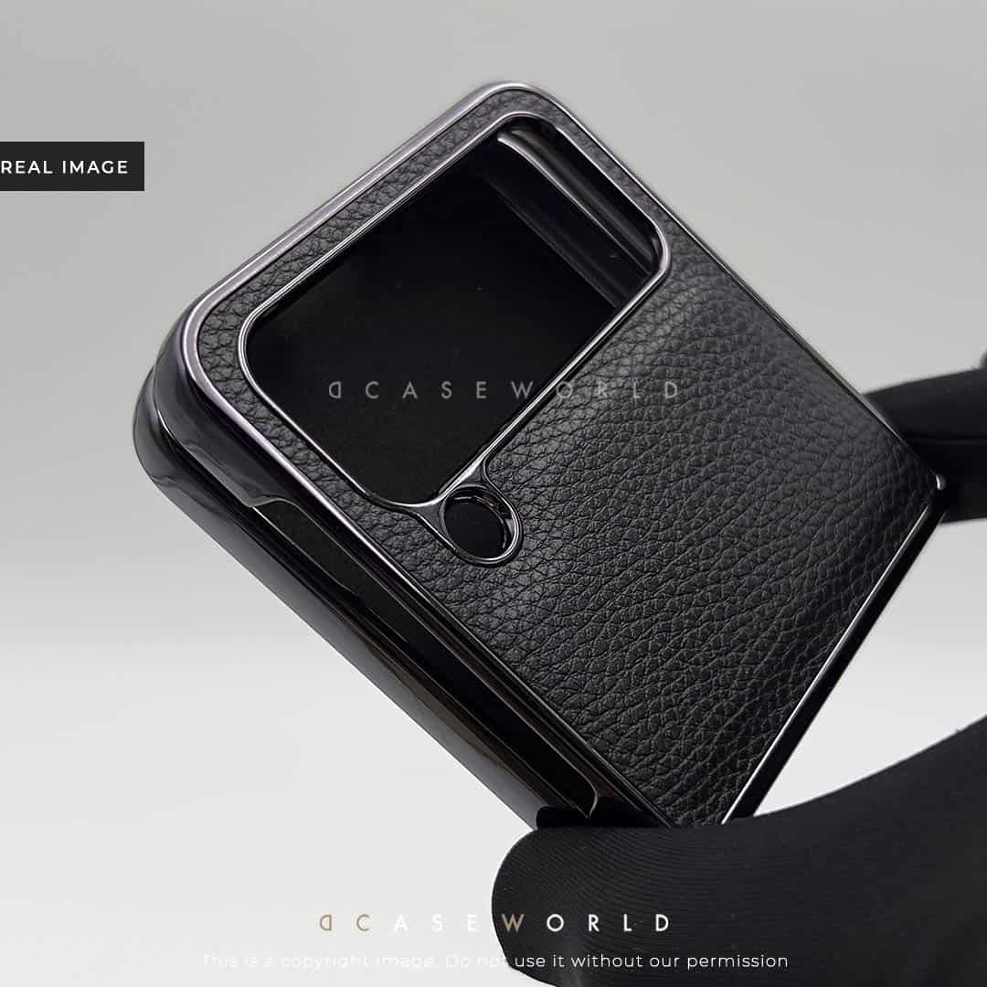 PREMIUM GRAINY LEATHER CASE FOR FILP 4
