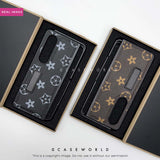 PREMIUM LEATHER CASE WITH BACK STAND – Z FOLD 4