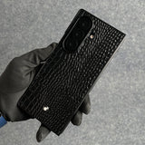 Luxury Croco Patent Leather Case