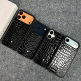 Luxury Croco Patent Leather Case