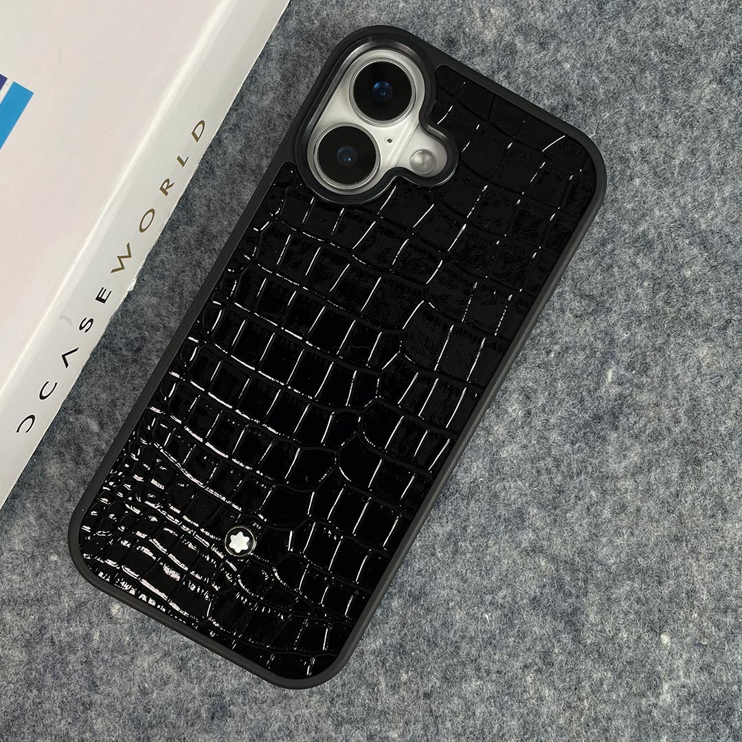 Luxury Croco Patent Leather Case