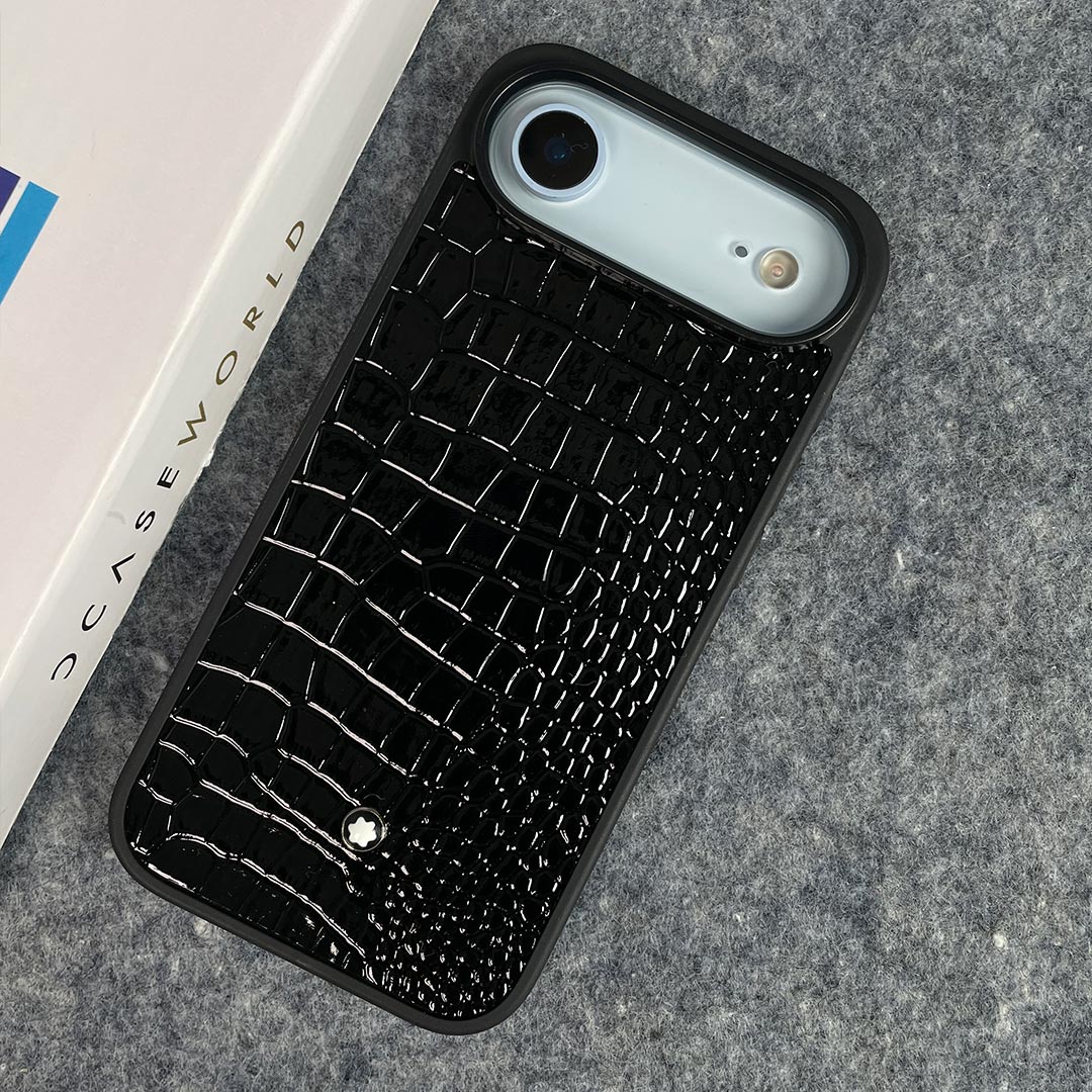 Luxury Croco Patent Leather Case
