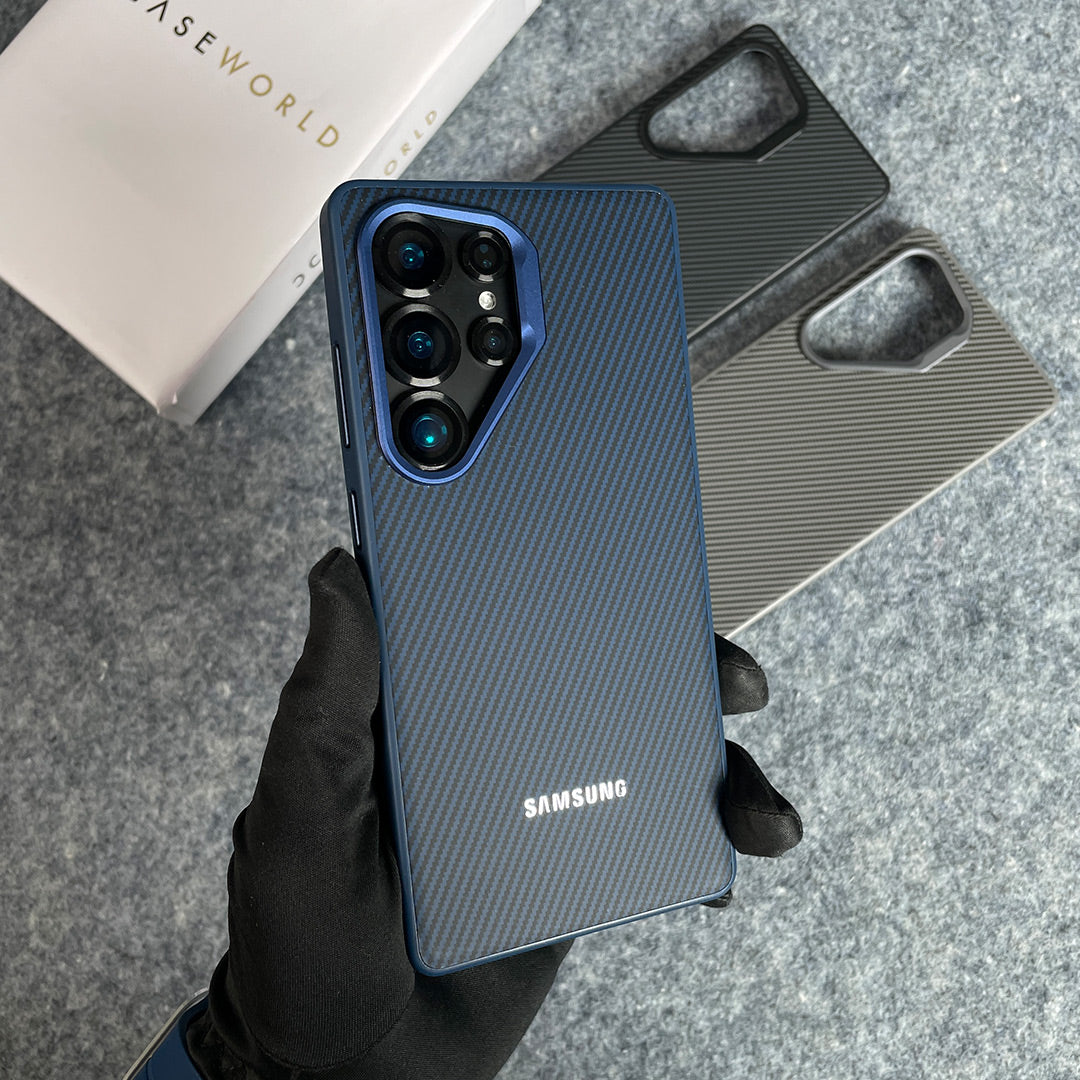 Carbon Luxe Metallic Precision Case for S25 Ultra