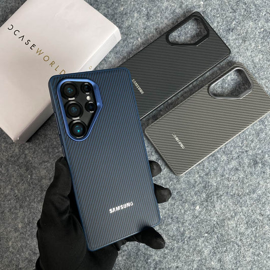 Carbon Luxe Metallic Precision Case for S25 Ultra