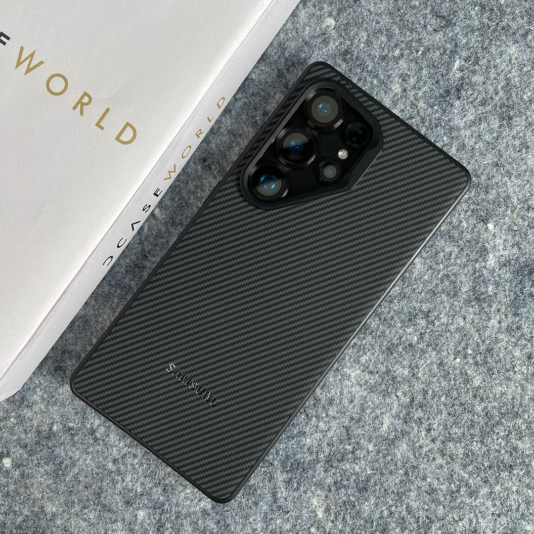 Carbon Luxe Metallic Precision Case for S25 Ultra