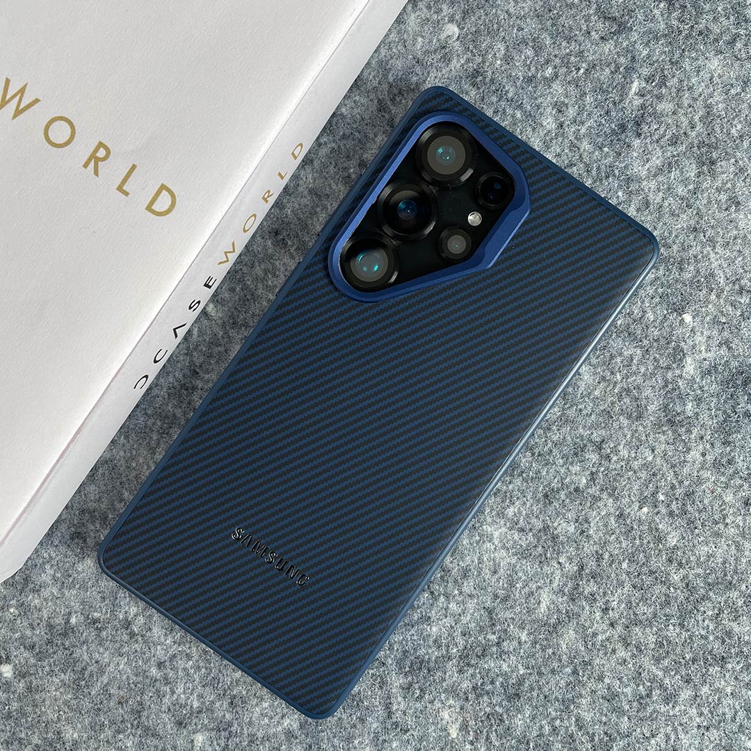Carbon Luxe Metallic Precision Case for S25 Ultra