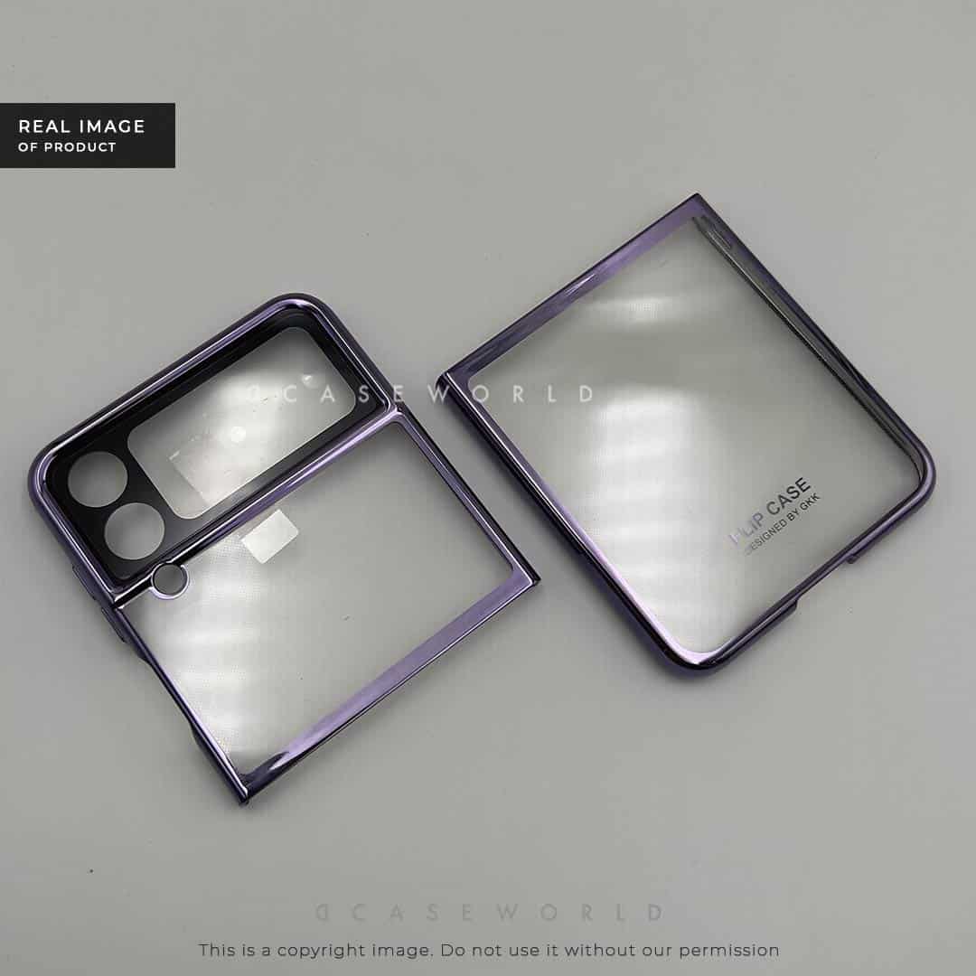 Purple Transee Case for Flip 4