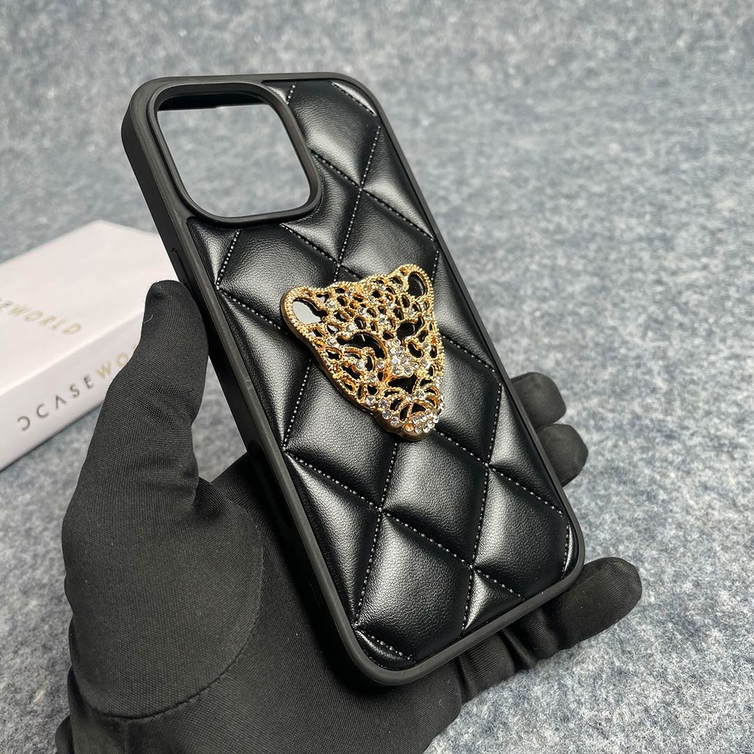 GrandeTiger – Quilted Leather Royal Case