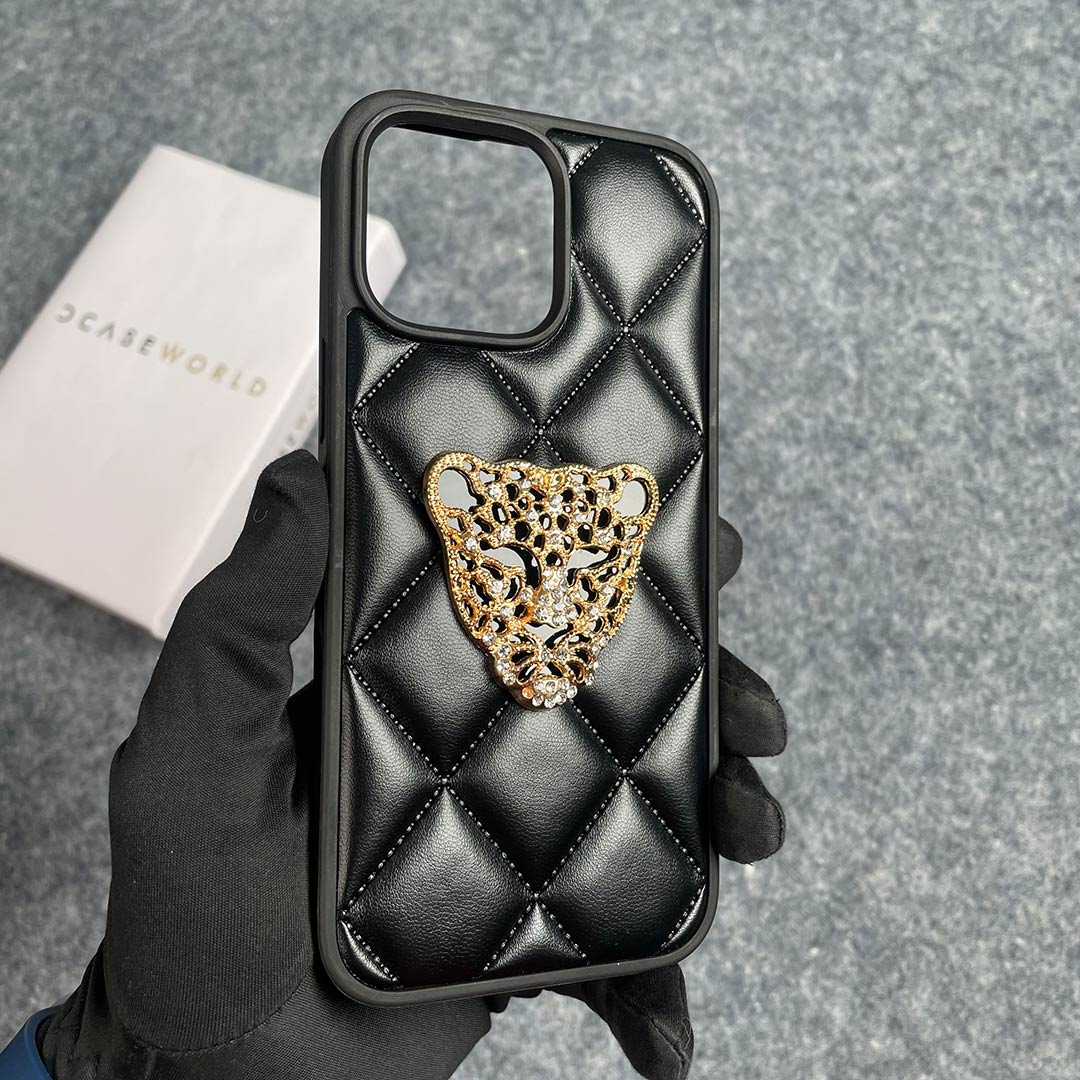 GrandeTiger – Quilted Leather Royal Case