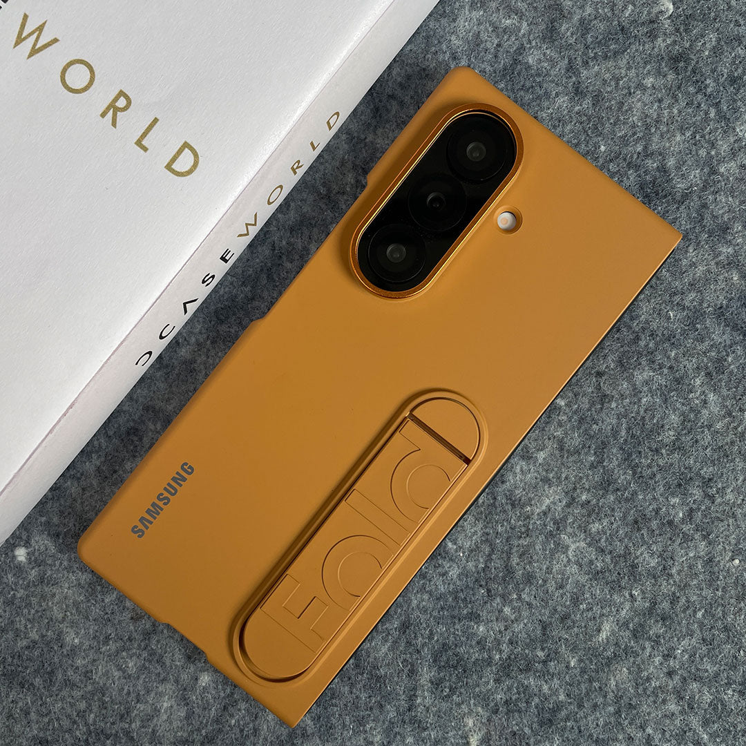 Silicone Case With Kickstand For Galaxy Z Fold 7