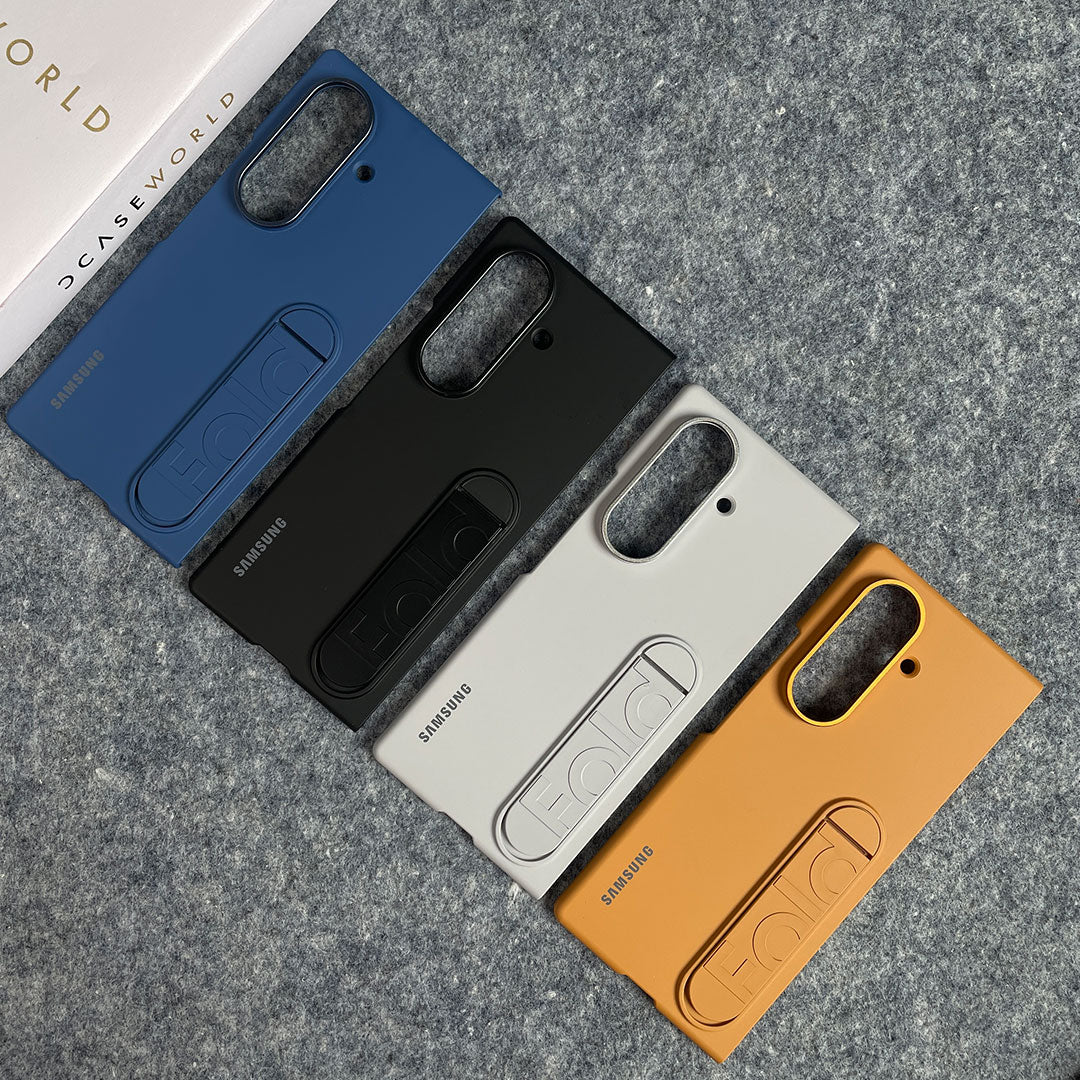 Silicone Case With Kickstand For Galaxy Z Fold 7
