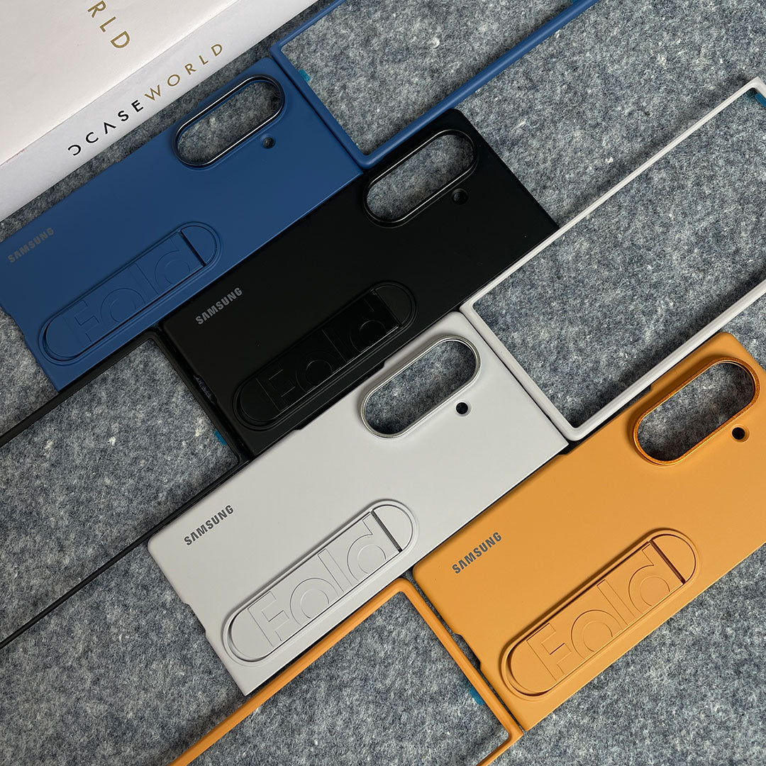 Silicone Case With Kickstand For Galaxy Z Fold 7