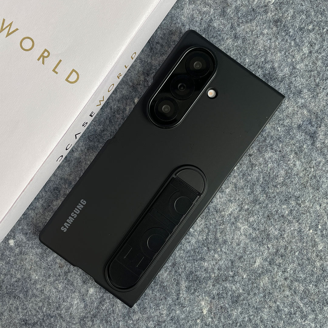 Silicone Case With Kickstand For Galaxy Z Fold 7