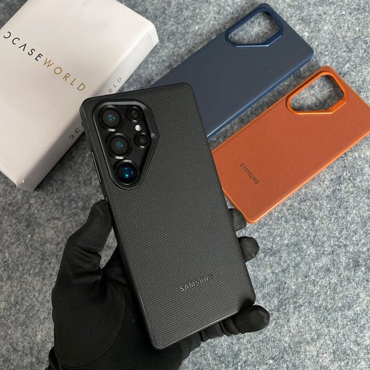 Signature Luxe Vegan Leather Case Galaxy S25 Ultra