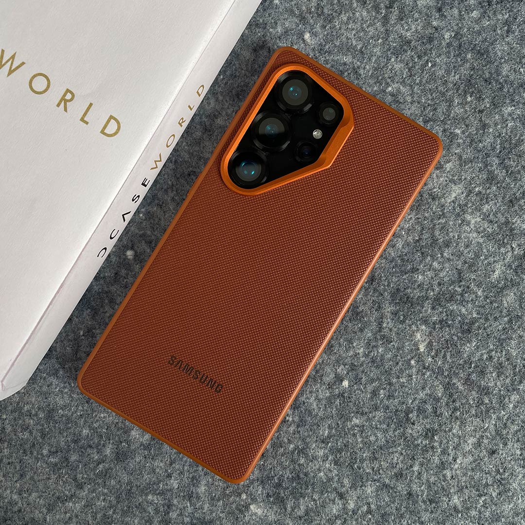 Signature Luxe Vegan Leather Case Galaxy S25 Ultra